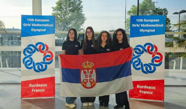 Image for Mlade matematičarke 6. na Evropskoj olimpijadi u Bordou