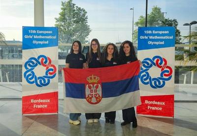 Image for Mlade matematičarke 6. na Evropskoj olimpijadi u Bordou