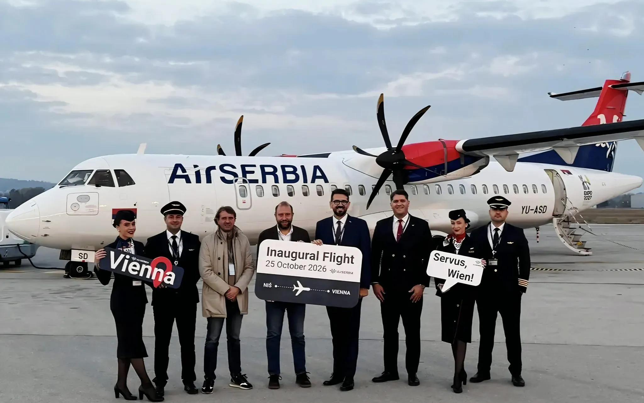 Image for Air Serbia uvela letove iz Niša za Beč i Maltu