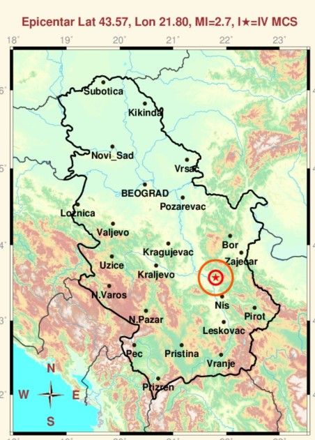Image for Zemljotres u Aleksincu