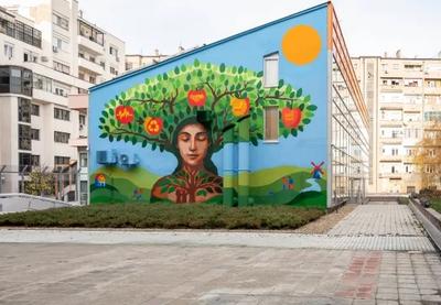 Image for U Beogradu mural Majka priroda