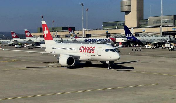 Image for Swiss imao detekciju dima na letu LX1413 Beograd- Cirih