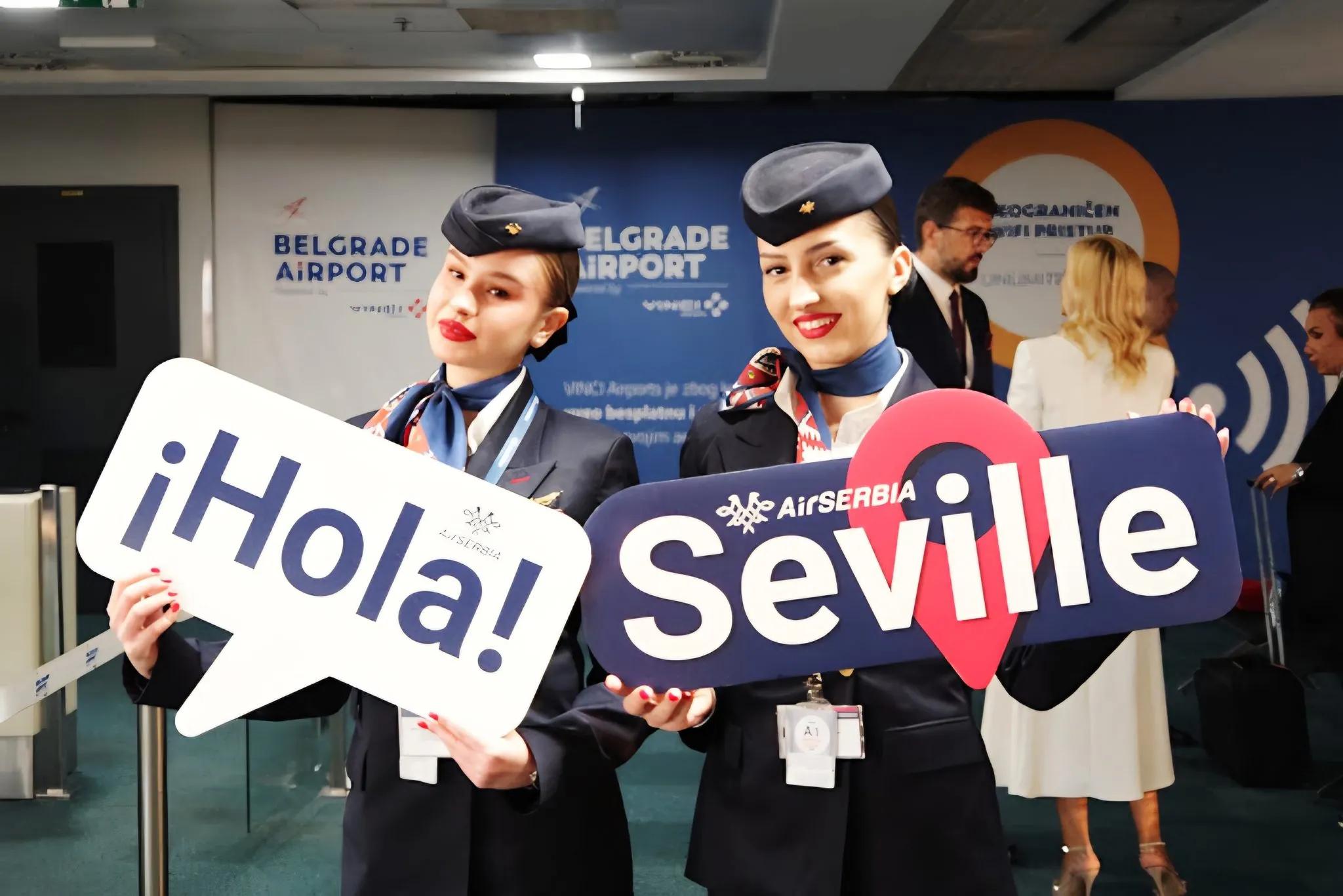 Image for Air Serbia poletela na liniji Beograd - Sevilja