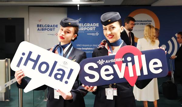 Image for Air Serbia poletela na liniji Beograd - Sevilja