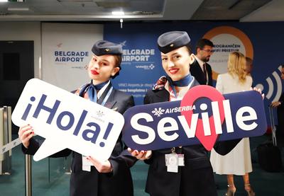 Image for Air Serbia poletela na liniji Beograd - Sevilja