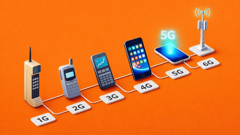 Image for Evolucija mobilnih mreža: put od analognog signala do pametnih sistema