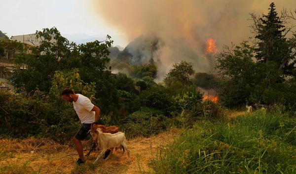 Image for Borba s požarima u Grčkoj