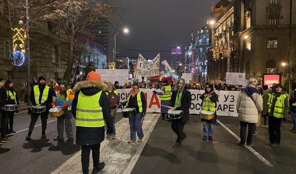 Image for Policija uz kolone studenata