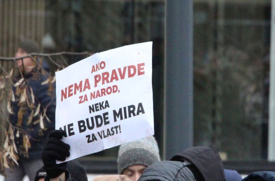 Image for Večeras skup kod Rektorata