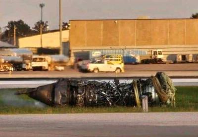 Image for Cargo avion MD-11F kompanije UPS se srušio i zapalio prilikom poletanja