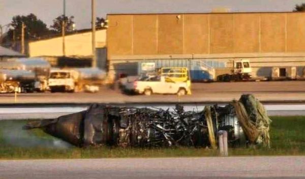 Image for Cargo avion MD-11F kompanije UPS se srušio i zapalio prilikom poletanja