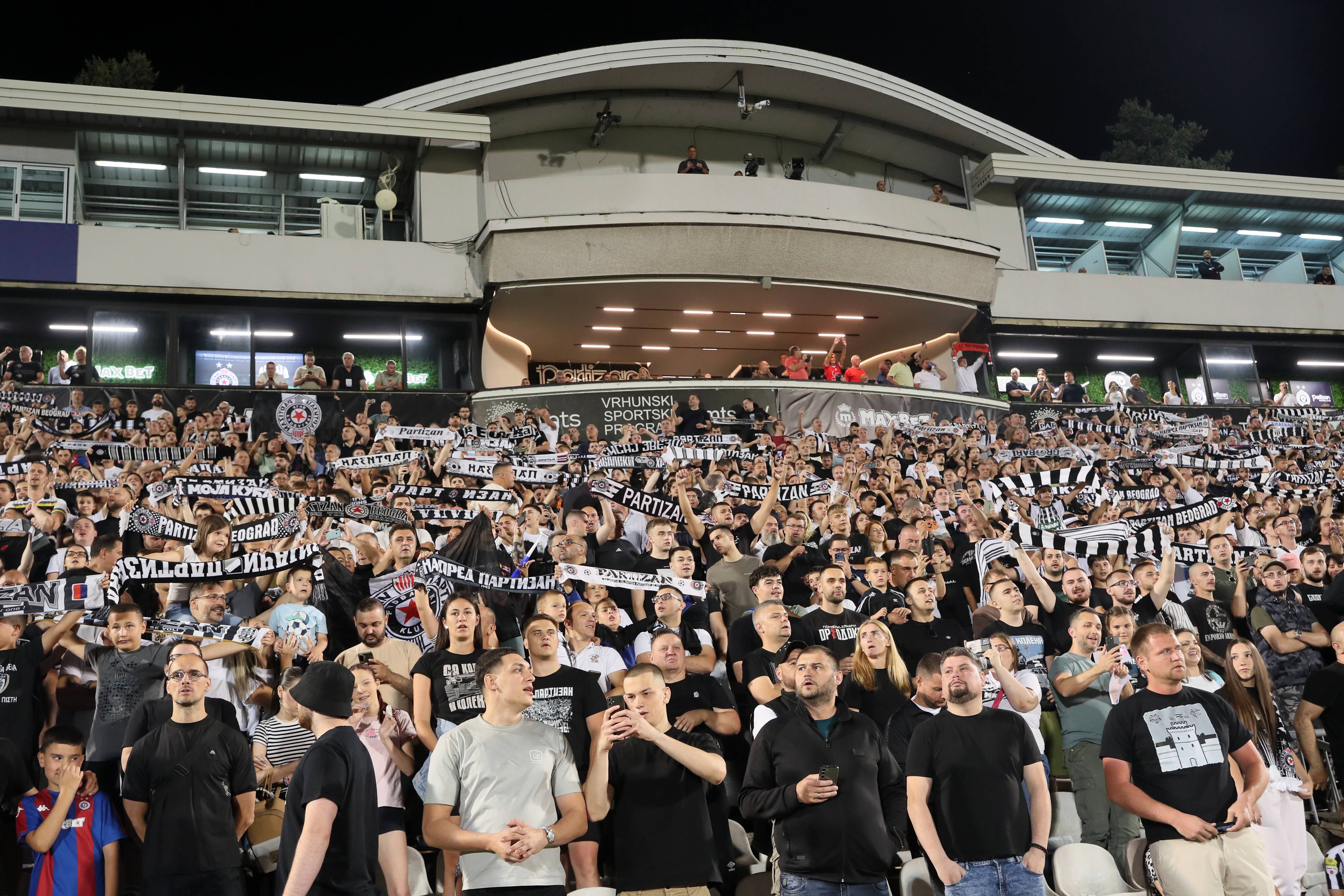 Navijači Partizana ponovo u sudaru sa UEFA