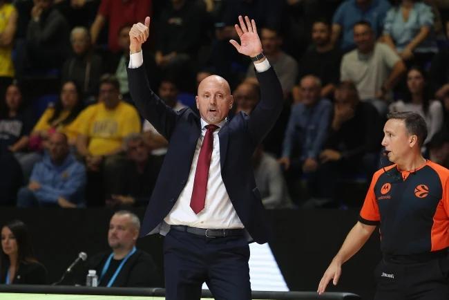 Image for Saša Obradović zadovoljan pobedom protiv Makabija u Evroligi