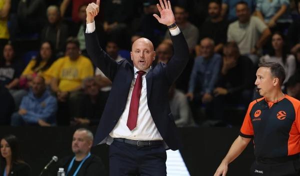 Image for Saša Obradović zadovoljan pobedom protiv Makabija u Evroligi