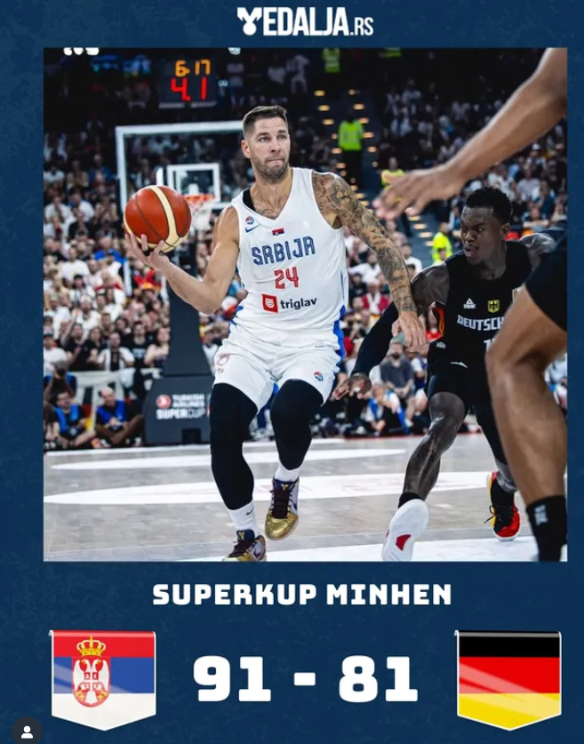 Image for Srbija osvojila Superkup