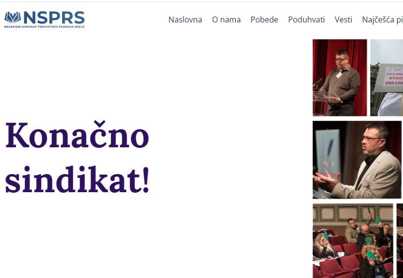 Image for Sindikat: Sraman odnos vlasti