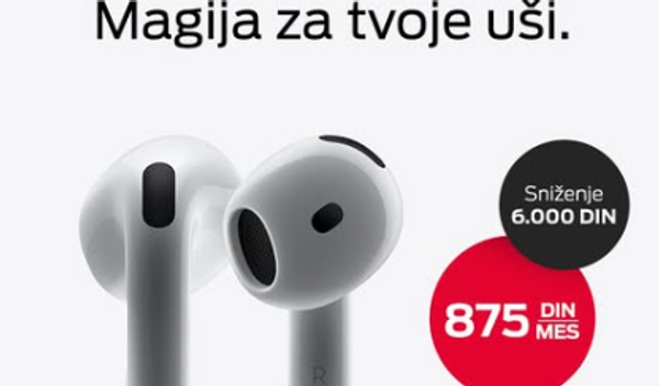 Image for Upoznajte redizajnirane AirPods 4