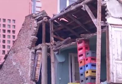 Image for Mediji: Obrušio se zid kuće pored gradilišta na Vračaru, nema povređenih