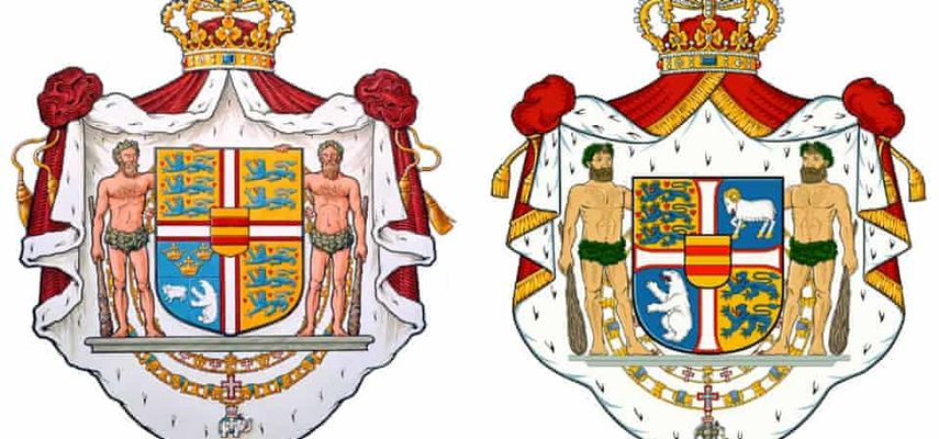 Stari i novi grb danskog kralja