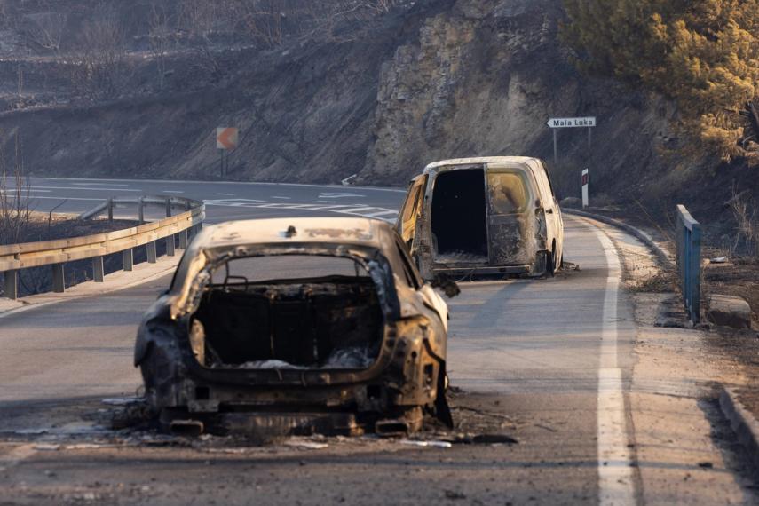 Posledice požara u okolini Omiša