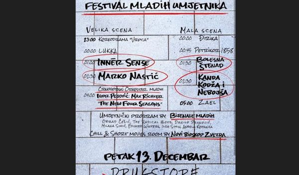 Image for Festival mladih umetnika
