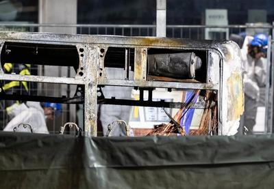 Image for Najmanje šest osoba poginulo u zapaljenom autobusu