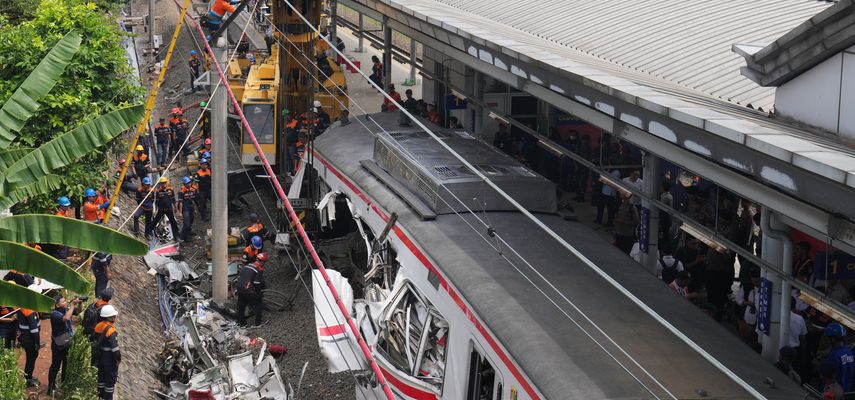 Indonezija, železnička nesreća