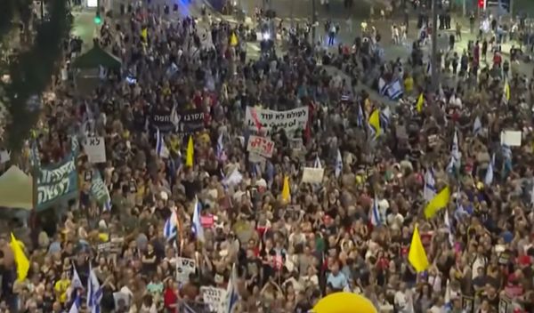 Image for Masovni protesti u Tel Avivu: Više od 100.000 ljudi traži kraj rata