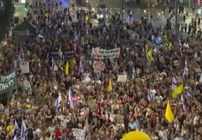 Image for Masovni protesti u Tel Avivu: Više od 100.000 ljudi traži kraj rata