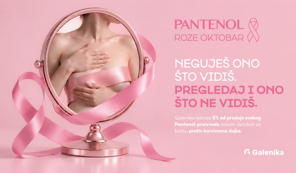 Image for Galenika i Pantenol sedmu godinu zaredom podsećaju na značaj prevencije raka dojke