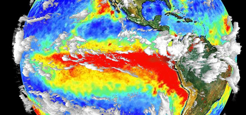 Prosečne temperature površine mora (bez polarnih oblasti) u aprilu ove godine su bile blizu istorijskih maksimuma iz prethodne godine, uz intenzivne morske toplotne talase