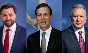 Image for Tramp šalje na pregovore potpredsednika i zeta