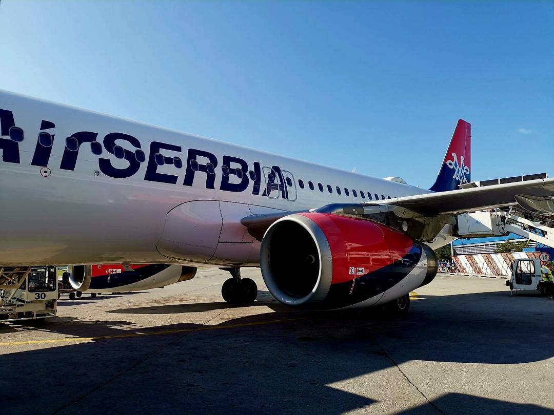 Image for Air Serbia u julu prevezla 543.282 putnika- najavljen povratak duty free prodaje na letovima