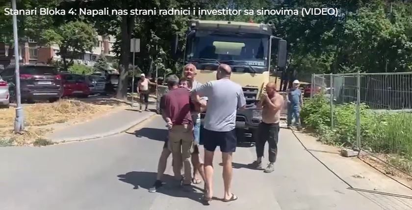 Image for Napadnuti stanari Bloka 4