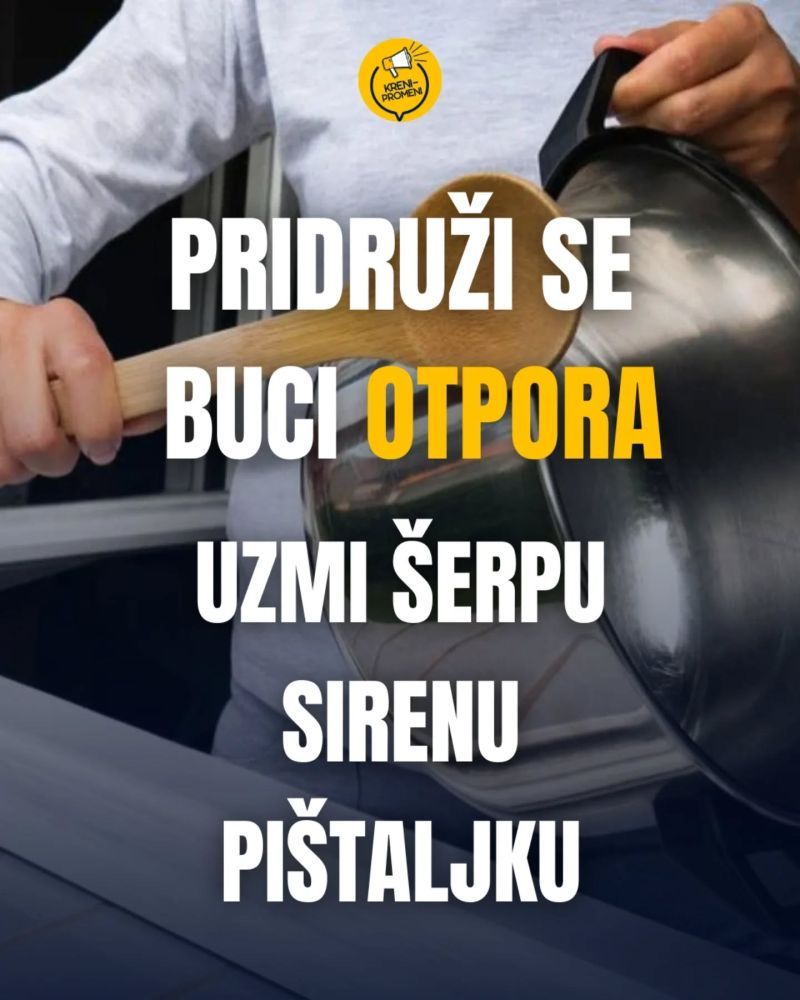 Image for Akcija buke u Srbiji od 19:10