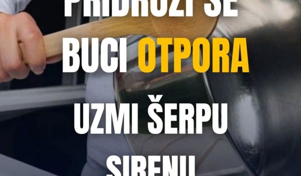 Image for Akcija buke u Srbiji od 19:10