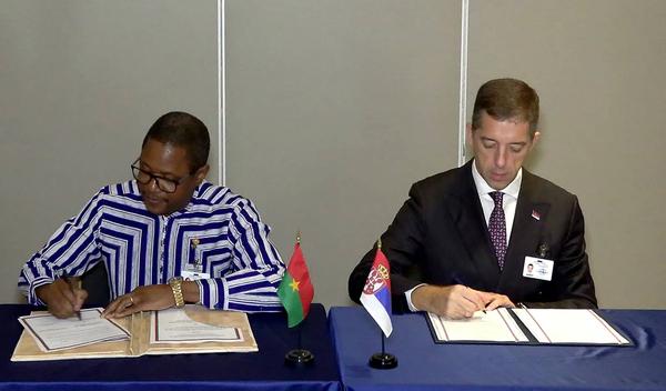 Image for Đurić se sastao sa predstavnicima Jevrejskog komiteta SAD i ministrom Burkine Faso