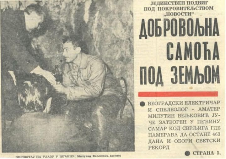 Image for Sam u pećini 465 dana