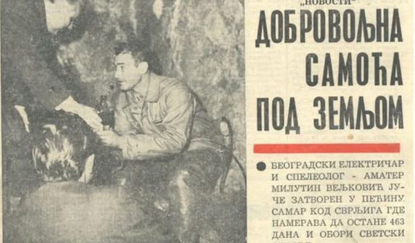 Image for Sam u pećini 465 dana