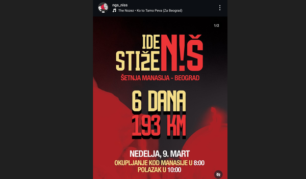 Image for Peške od Niša do Beograda