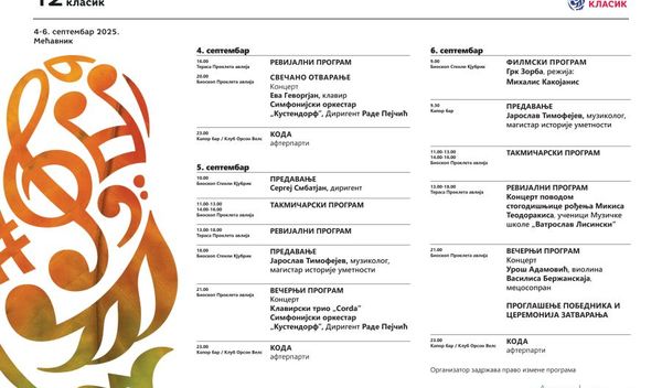 Image for Počinje "Kustendorf klasik"