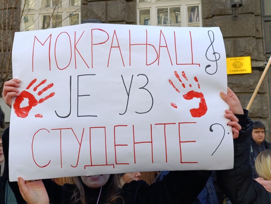 Image for Završen protest kod "Mokranjca"