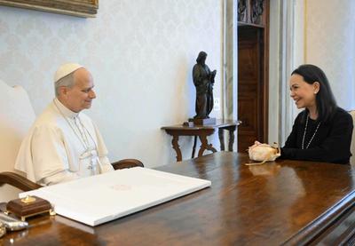 Image for Papa se sastao s liderkom opozicije Venecuele