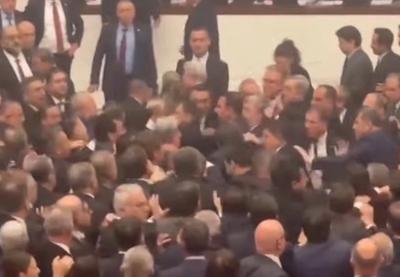 Image for Tuča u turskom parlamentu tokom polaganja zakletve