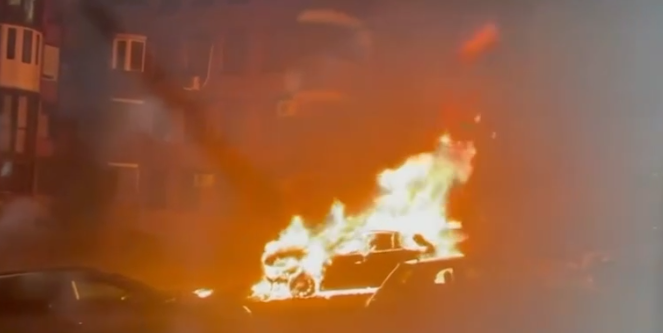 Image for Pet automobila izgorelo na Čukarici