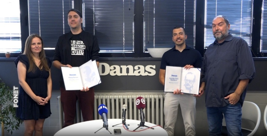 Image for "Danas" dodelio nagrade