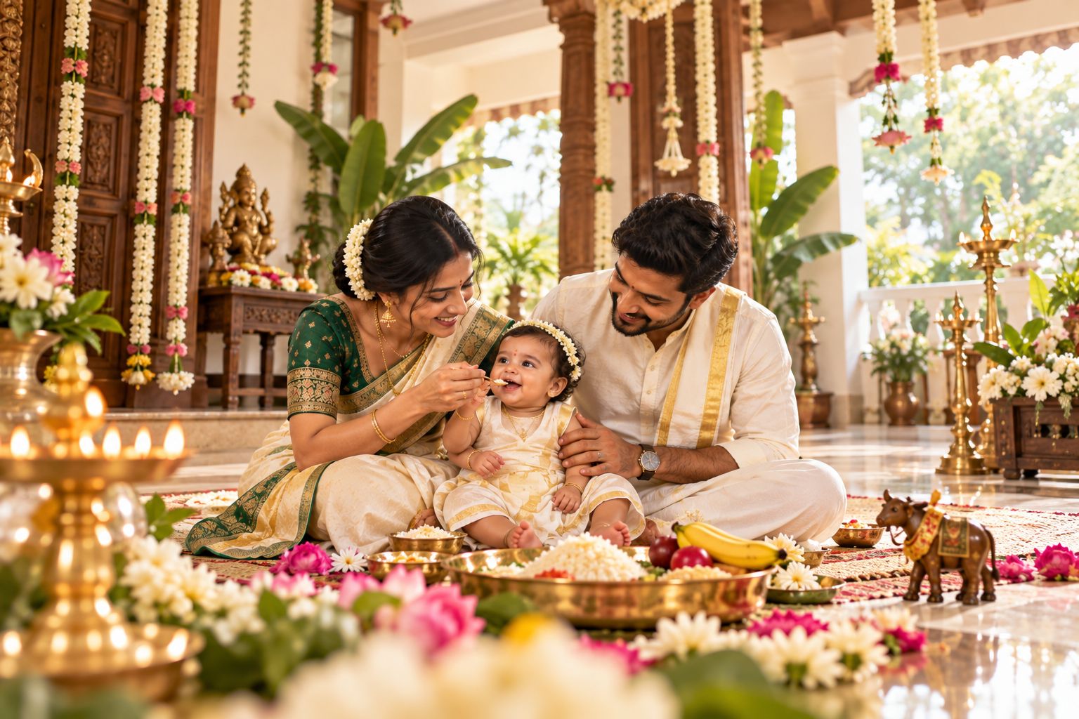 Annaprashan ceremony Preparation