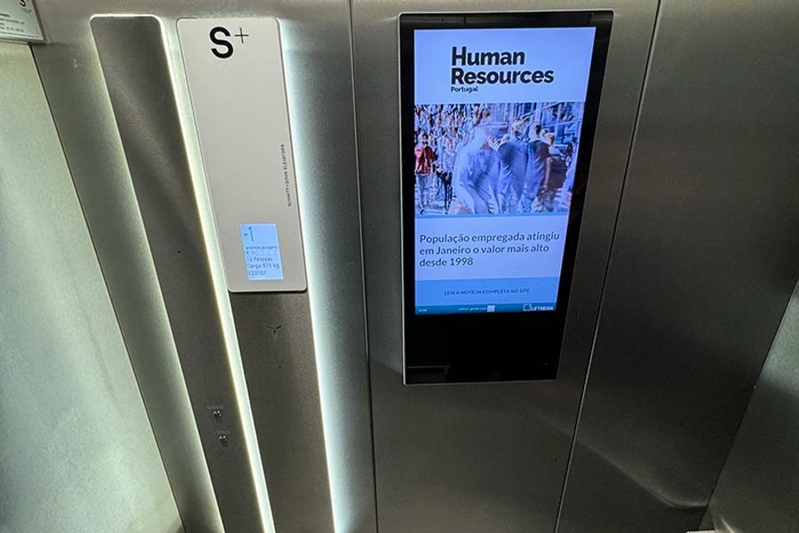 Canal Executivo da Liftmedia chega a 46 edifícios e 140 ecrãs