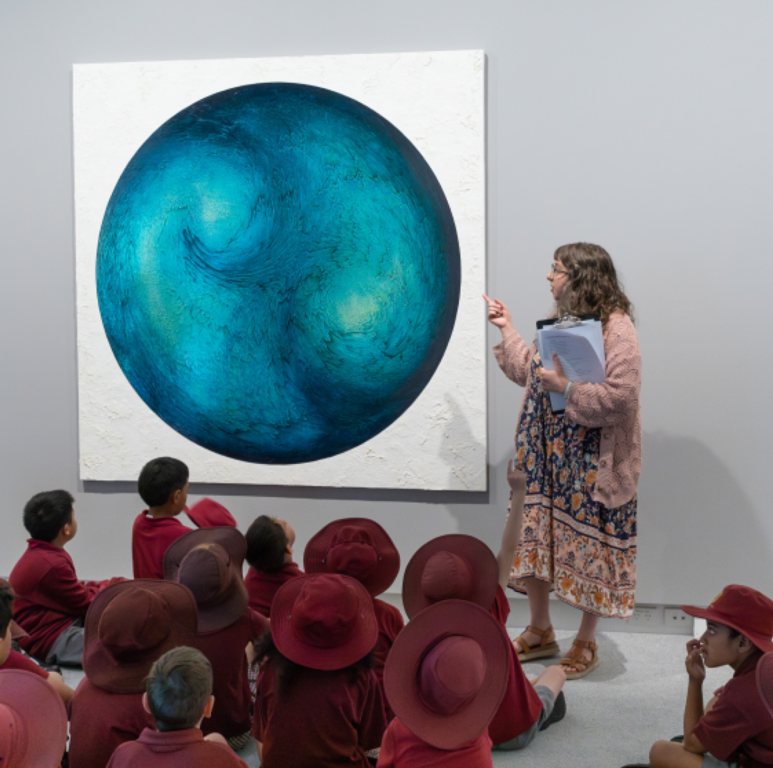Allenton School pupils at a workshop