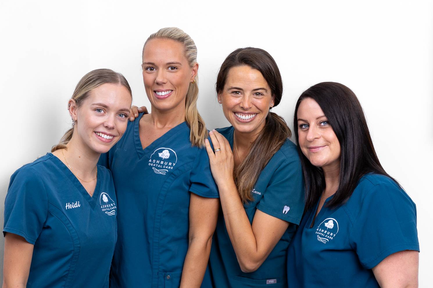 dentists smiling at ashbury dental care in east devon